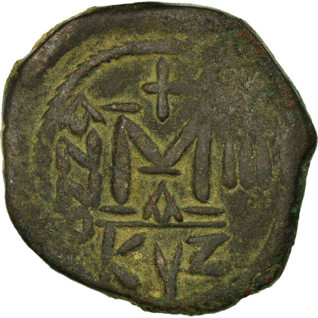 Coin, Heraclius, with Heraclius Constantine, Follis, 612-613, Kyzikos