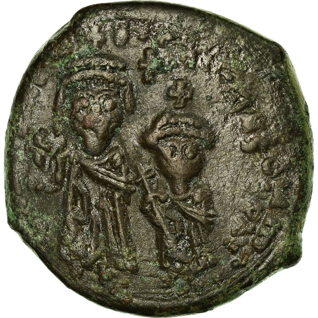 Coin, Heraclius, with Heraclius Constantine, Follis, 612-613, Kyzikos