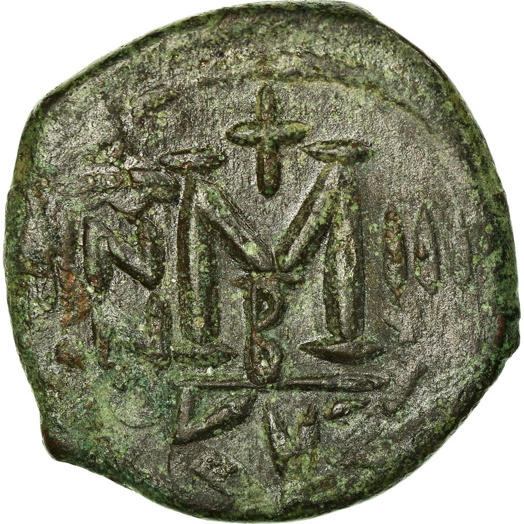 Coin, Heraclius, with Heraclius Constantine, Follis, 612-613, Kyzikos