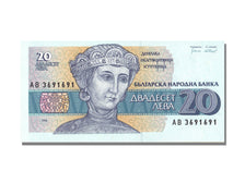 Bulgaria, 20 Leva, 1991, FDS
