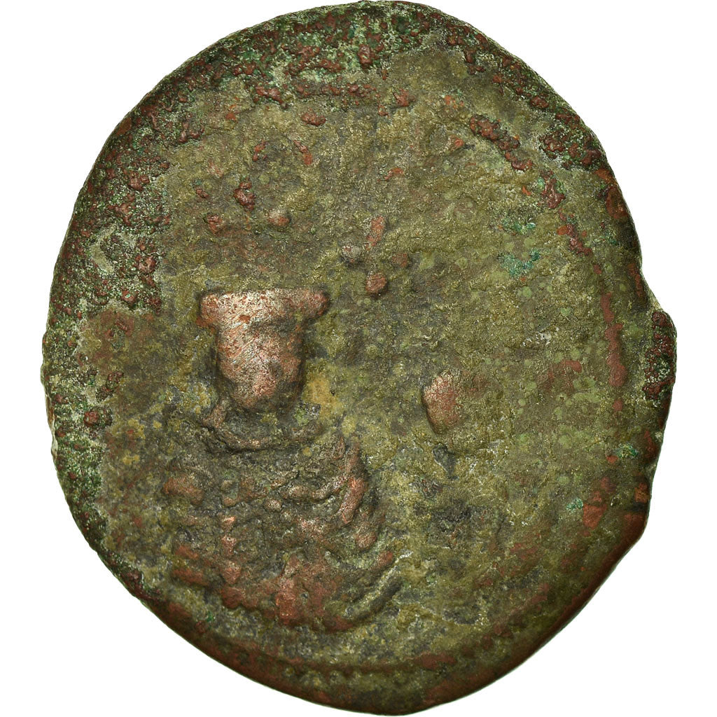 Coin, Heraclius, with Heraclius Constantine, Follis, 616-617, Seleucia Isauriae