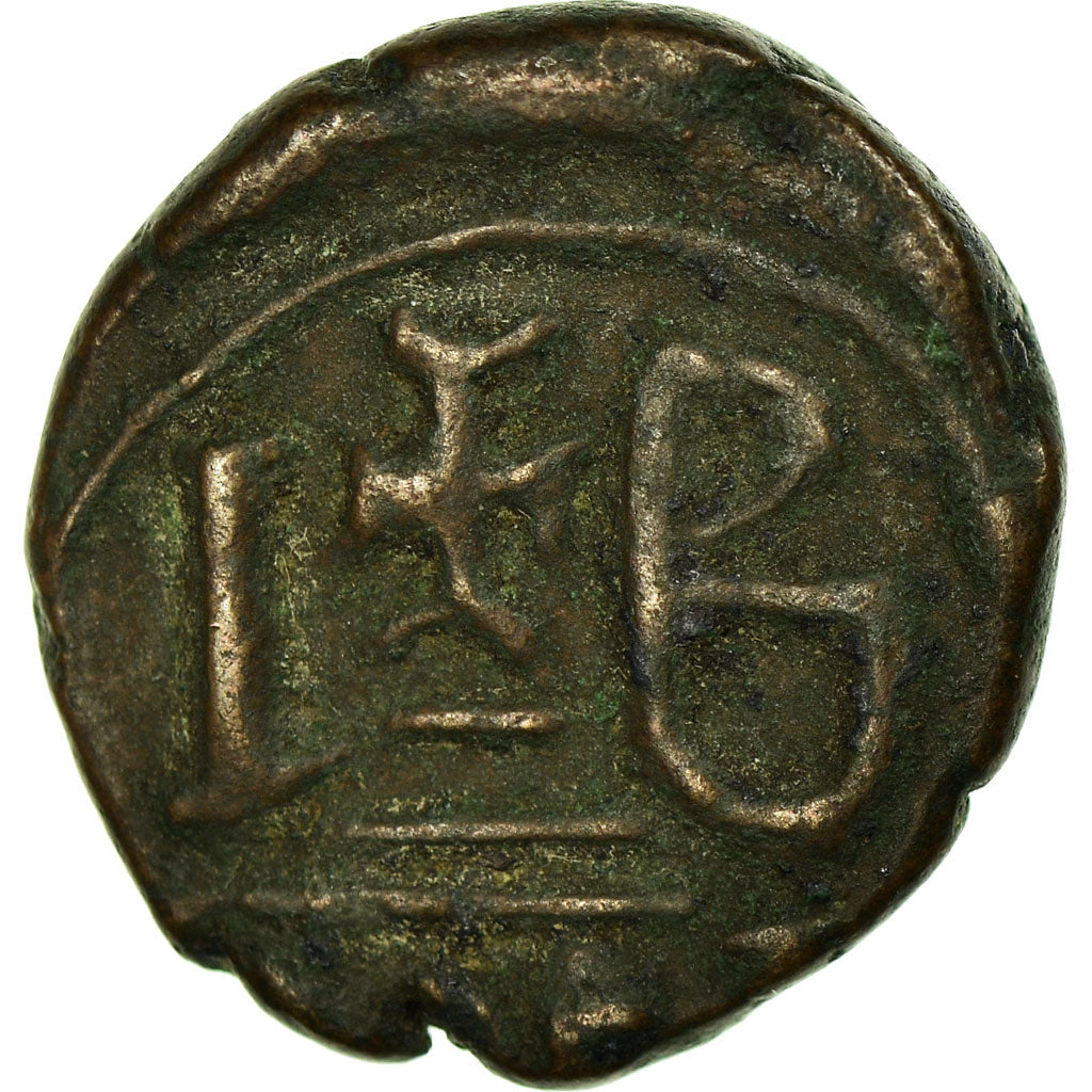 Coin, Heraclius, with Heraclius Constantine, 12 Nummi, 613-618, Alexandria