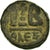 Monnaie, Heraclius, avec Heraclius Constantin, 12 Nummi, 613-618, Alexandrie