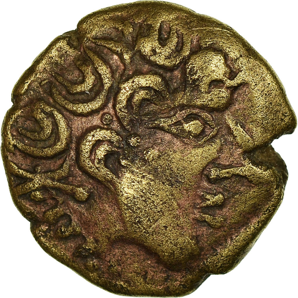 Coin, Carnutes, 1/4 Stater, EF(40-45), Gold, Delestrée:2534