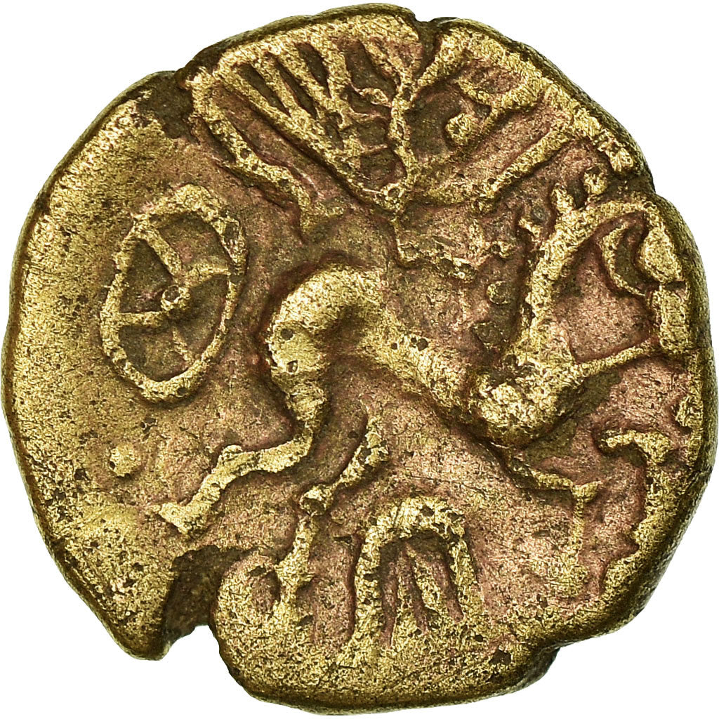 Coin, Carnutes, 1/4 Stater, EF(40-45), Gold, Delestrée:2534