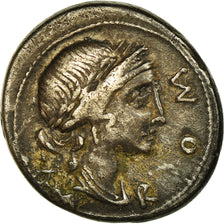 Moneta, Aemilia, Denarius, 114-113 BC, Rome, MB+, Argento, Crawford:291/1