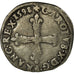 Moneta, Francja, Charles X, 1/4 Ecu, 1598, Nantes, VF(30-35), Srebro