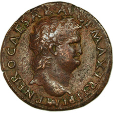 Coin, Nero, As, 64-67, Lyon - Lugdunum, EF(40-45), Copper, RIC:543