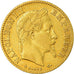 Munten, Frankrijk, Napoleon III, 10 Francs, 1866, Strasbourg, ZF, Goud