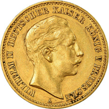 Monnaie, Etats allemands, PRUSSIA, Wilhelm II, 10 Mark, 1905, Berlin, TTB+, Or