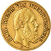 Monnaie, Etats allemands, WURTTEMBERG, Karl I, 10 Mark, 1872, Freudenstadt, TTB