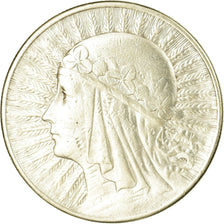 Monnaie, Pologne, 10 Zlotych, 1932, Warsaw, TB+, Argent, KM:22