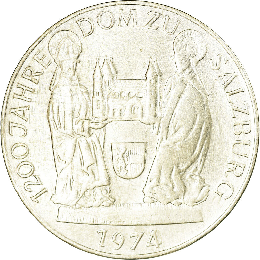 Coin, Austria, 50 Schilling, 1974, EF(40-45), Silver, KM:2921