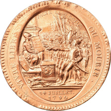 Coin, France, Monneron, 5 Sols, 1792, Birmingham, EF(40-45), Bronze, KM:Tn31