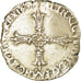 Coin, France, Henri IV, 1/4 Ecu, 160[-], Nantes, EF(40-45), Silver, Sombart:4686