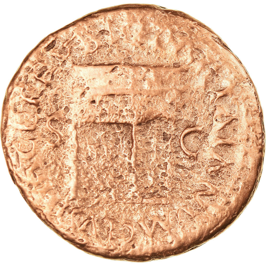 Coin, Nero, As, 62-68, Rome, VF(20-25), Bronze, RIC:306
