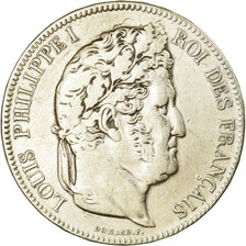 Münze, Frankreich, Louis-Philippe, 5 Francs, 1832, Paris, S+, Silber, KM:749.1