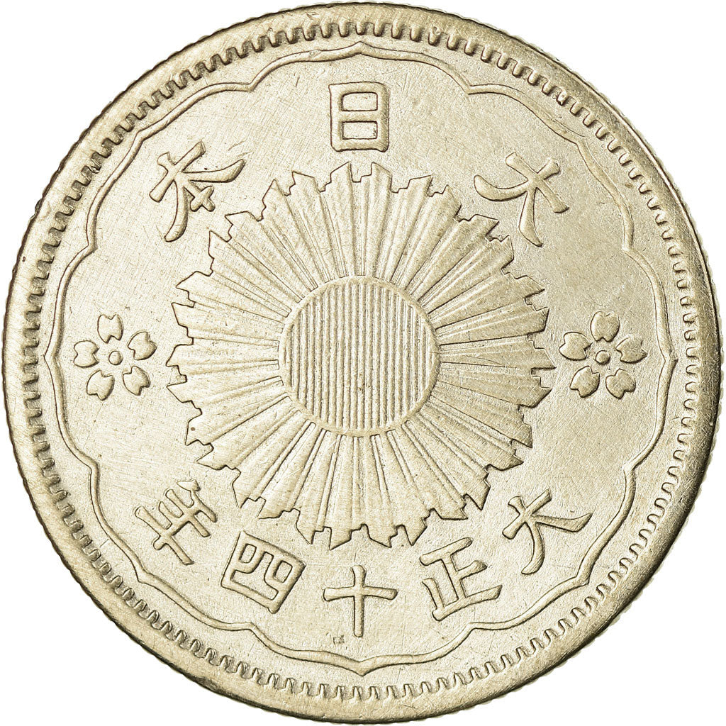 Coin, Japan, Hirohito, 50 Sen, 1929, EF(40-45), Silver, KM:50