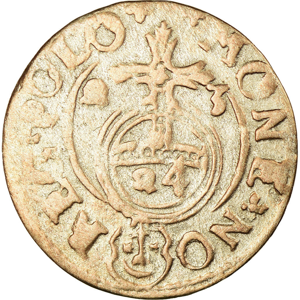 Monnaie, Pologne, Sigismund III, 3 Polker, 3 Poltorak - 1 Kruzierz, 1623, TB+