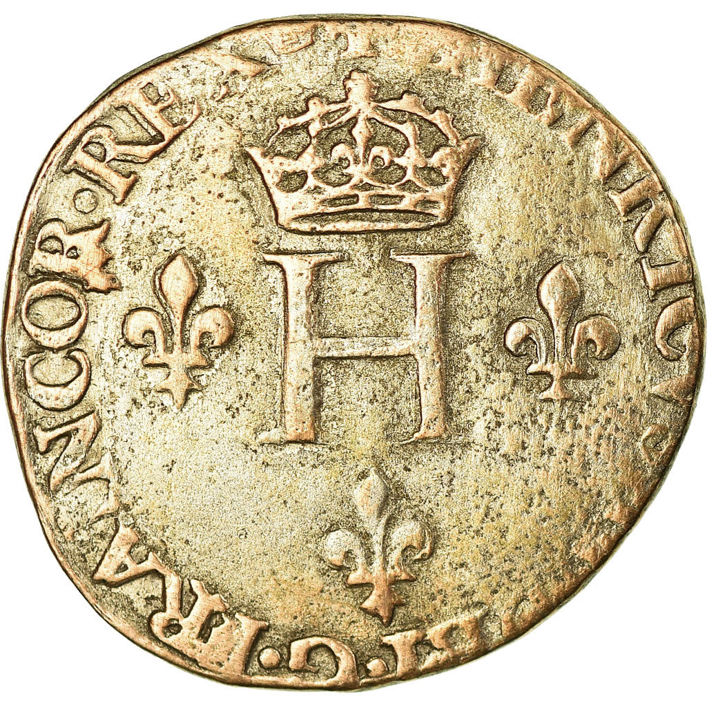 Münze, Frankreich, Henri II, Gros de Nesle, 1550, Paris, S+, Billon
