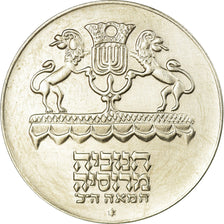 Coin, Israel, 5 Lirot, 1972, Jerusalem, AU(50-53), Silver, KM:69.1