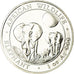 Coin, Somalia, African Wildlife, Elephant, 1 oz, 100 Shillings, 2014, MS(64)
