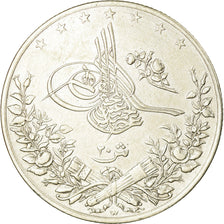 Coin, Egypt, Abdul Hamid II, 20 Qirsh, 1884 (AH 1293/10), Misr, EF(40-45)