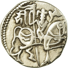 Coin, India, Shahis, Samanta Deva, Jital, 850-1000, Kabul, EF(40-45), Silver