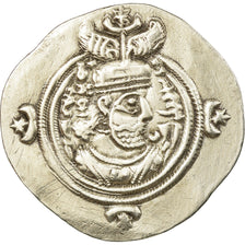 Coin, Sasanian Kings, Khusrau II, Drachm, ZR (Zarang), EF(40-45), Silver