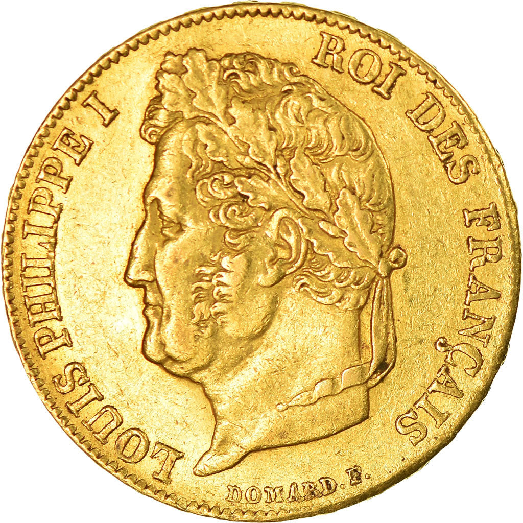 Monnaie, France, Louis-Philippe, 20 Francs, 1840, Paris, TTB+, Or, Gadoury:1031