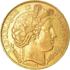 Monnaie, France, Cérès, 10 Francs, 1896, Paris, TTB, Or, Gadoury:1016, KM:830