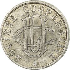 Coin, France, Société Coopérative U.C.L., Lorient, 5 Centimes, EF(40-45)