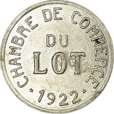 Monnaie, France, Chambre de Commerce du Lot, 5 Centimes, 1922, SUP, Aluminium