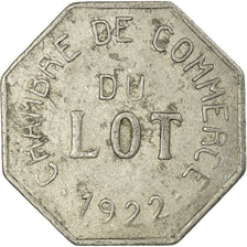 Coin, France, Chambre de Commerce du Lot, 25 Centimes, 1922, VF(30-35)
