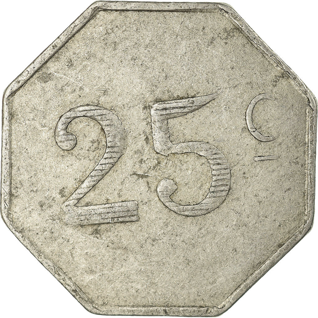 Coin, France, Chambre de Commerce du Lot, 25 Centimes, 1922, VF(30-35)