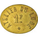 Coin, France, Atelier du Lude, Le Lude, 1 Franc, AU(55-58), Brass, Elie:10.5