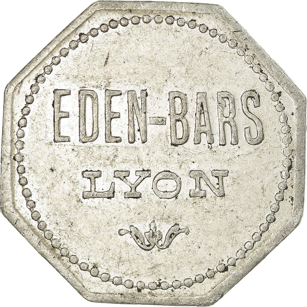 Moneta, Francia, Eden-Bars, Lyon, 20 Centimes, BB, Alluminio, Elie:E25.6