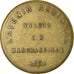 Monnaie, France, L'Avenir Régional, Lyon, 25 Centimes, TTB, Laiton, Elie:A50.3