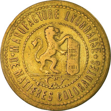 Münze, Frankreich, Manufacture Lyonnaise de Matières Colorantes, Lyon, PAIN