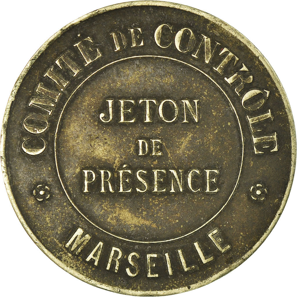 Coin, France, Banque de Crédit, L.VINCENT, L. RICOUX & Cie, Marseille, 20