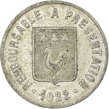 Coin, France, Etablissements ALQUIER Frères, Mazamet, 5 Centimes, 1922