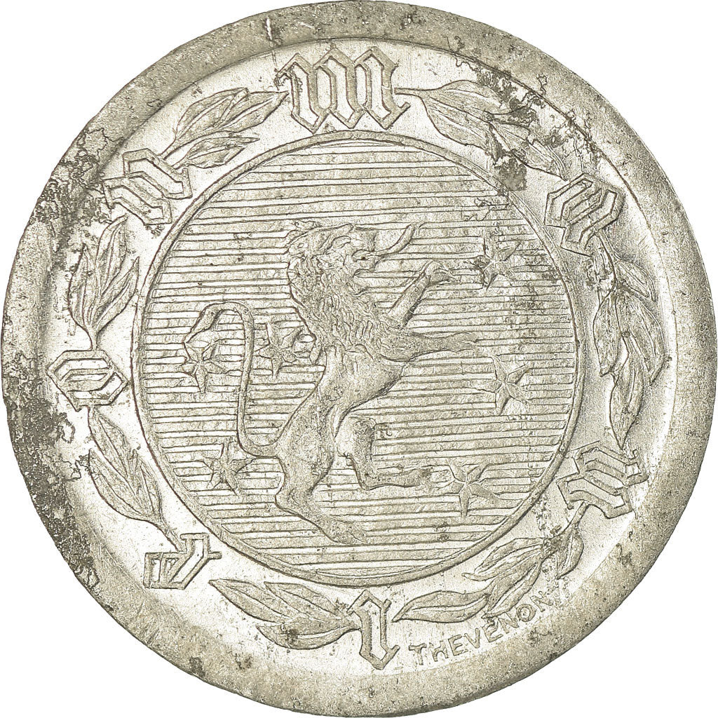 Monnaie, France, ETCHEBERRIGARAY, Mauleon, 10 Centimes, TTB+, Aluminium