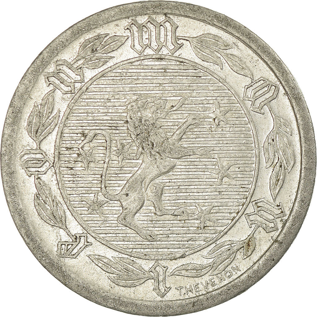 Coin, France, ETCHEBERRIGARAY, Mauleon, 25 Centimes, AU(50-53), Aluminium