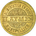 Coin, France, Alimentation en Gros, H. AYMES, Montpellier, 50 Centimes