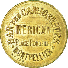 Munten, Frankrijk, Bar des Camionneurs, MERICAN, Montpellier, 15 Centimes, PR
