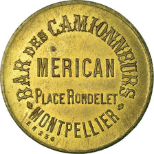 Munten, Frankrijk, Bar des Camionneurs, MERICAN, Montpellier, 20 Centimes, PR
