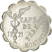 Moneda, Francia, Café de France, Montpellier, 10 Centimes, 1921, EBC+