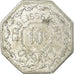 Moneda, Francia, Etablissements OSSART, Montpellier, 10 Centimes, 1921, MBC