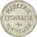 Moneda, Francia, Mercerie Lyonnaise, Montpellier, 25 Centimes, MBC+, Aluminio