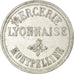 Moneda, Francia, Mercerie Lyonnaise, Montpellier, 25 Centimes, MBC, Aluminio